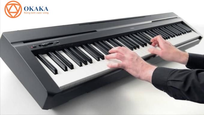 Bạn sẽ được tận hưởng âm thanh piano chân thực với thiết kế nhỏ gọn và tinh tế đặc trưng của dòng P-series khi sở hữu model đàn piano điện Yamaha P-45 có giá phải chăng.