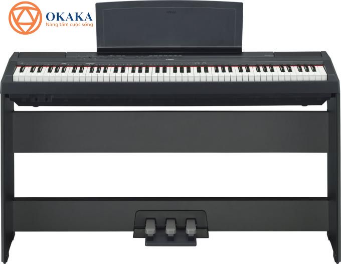 Đàn piano điện Yamaha P-115 là lựa chọn tuyệt vời nếu bạn đang tìm kiếm một cây đàn piano điện có đầy đủ 88 phím có thể mang đến cho bạn chất lượng âm thanh và sự linh hoạt cao.