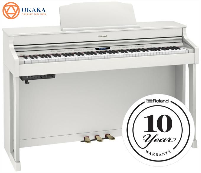 Roland nổi tiếng là 1 trong 4 hãng đàn piano điện uy tín chất lượng trên thế giới, và tin vui cho bạn là có rất nhiều model đàn piano điện Roland được bảo hành lên đến 10 năm!