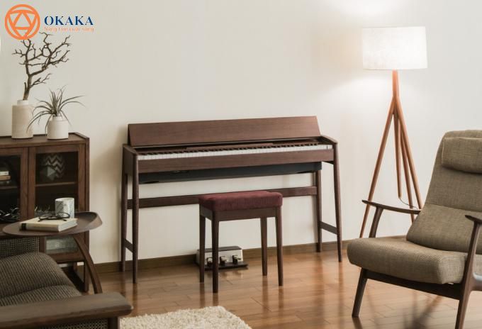 Công nghệ kỹ thuật số đã gặp gỡ tay nghề thủ công truyền thống trong model đàn piano điện Roland KIYOLA KF-10 mới. Được tạo ra nhờ sự hợp tác giữa Roland và nhà thiết kế nội thất Nhật Bản Karimoku, cây đàn piano điện tinh tế này đạt được sự hài hòa hoàn hảo về hình thức và chức năng – một nhạc cụ rất thích hợp để trưng bày trong nhà bạn. 