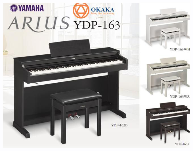 Có lẽ khi nhắc đến model đàn piano điện Yamaha YDP-163, bạn nghĩ ngay đến lời giới thiệu ban đầu của hãng rằng đây là model nâng cấp của YDP-162 với nhiều tính năng mới. Nhưng nhiêu đó có đủ để bạn đưa ra quyết định mua đàn piano điện Yamaha YDP-163 mới này? Chi bằng hãy xem xét cẩn thận bằng cách đọc kỹ những điều sau bạn nhé!
