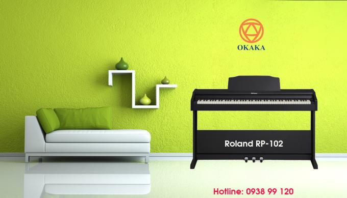 Nhờ các tính năng tiên tiến, đàn piano điện Roland RP-102 sẽ tiếp tục hỗ trợ bạn khi kỹ năng chơi đàn của bạn phát triển. Nếu là người mới học và không có nhiều ngân sách đầu tư, RP-102 xem ra là lựa chọn lý tưởng cho bạn.