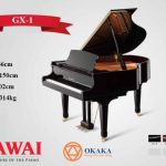Đàn piano cơ Kawai GX-1 có vẻ sang trọng và độ khéo léo vượt trội so với những cây đàn piano có cùng kích thước.