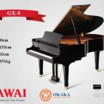 Đàn piano cơ Kawai GX-5 là cây grand piano thích hợp với mọi sự kiện trình diễn của các nghệ sĩ. Với âm thanh sống động và sức mạnh tuyệt vời, GX-5 đặc biệt đáp ứng mọi yêu cầu âm nhạc và phù hợp với mọi địa điểm biểu diễn.