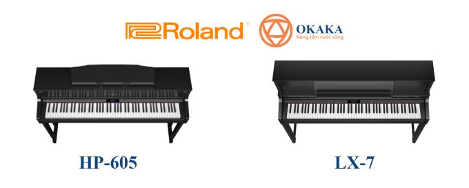 Nếu bạn muốn biết sự khác nhau giữa 2 model đàn piano điện Roland HP-605 và Roland LX-7 thì bạn đã ở đúng nơi! Cả hai đều là đàn piano điện cao cấp, được trang bị rất nhiều tính năng hàng đầu của Roland. Nếu nhìn vào thông số kỹ thuật, bạn sẽ thấy có nhiều điểm tương đồng giữa hai nhạc cụ, tuy nhiên cả hai mang lại trải nghiệm chơi hơi khác nhau.