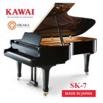 Đàn piano Shigeru Kawai SK-7 là model có kích thước gần với cây grand piano dành cho hòa nhạc SK-EX nhất. Với chất lượng âm thanh và độ nhạy phím hàng đầu, SK-7 cho phép người chơi tự tin biểu diễn trên sân khấu lớn lẫn trong phòng thu.