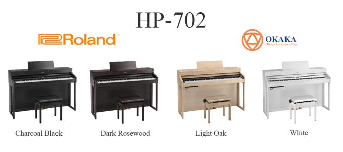 Bất kể bản nhạc bạn chơi là gì, đàn piano điện Roland HP-702 với giá cả phải chăng sẽ mang đến trải nghiệm piano vượt trội hơn nhiều so với bạn nghĩ.