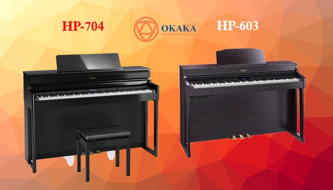 Ngay khi đàn piano điện Roland HP-704 ra mắt, nhiều người thắc mắc không biết có nên nâng cấp model HP-603A đang sở hữu hay không. Bài so sánh tường tận 2..