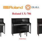 Đối với những người chơi say đắm dòng LX-700 series đang tìm kiếm sự cân bằng phù hợp giữa các tính năng và giá cả, đàn piano điện Roland LX-706 đáp ứng được gần như hầu hết khi mang đến cho bạn màn trình diễn chuyên nghiệp ở mức giá phù hợp.